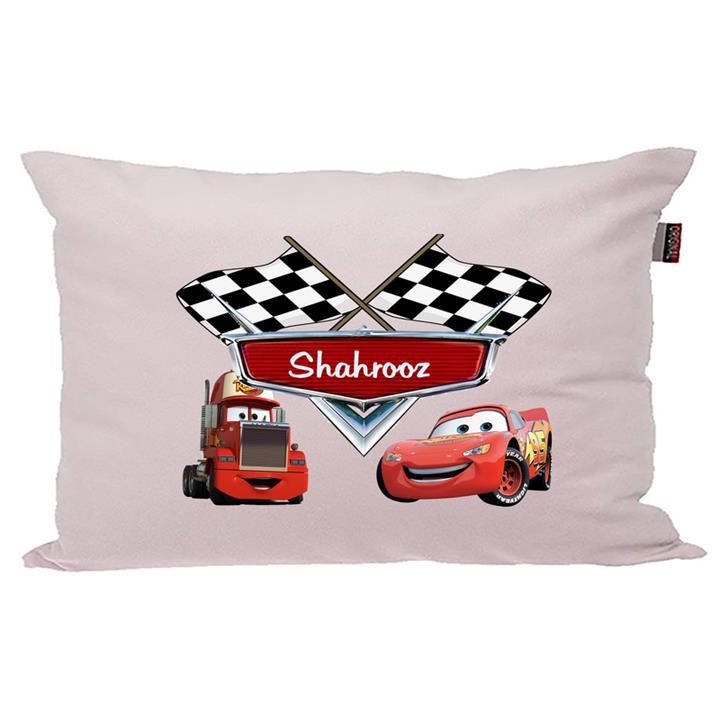 بالش مدبرتر مدل ماشین ها مک کویین طرح اسم شهروز